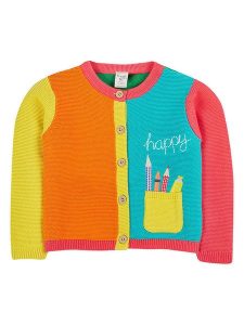 Frugi Kardigan ze wzorem rozmiar: 98/104. Kardigany Frugi, z bawełny. Za 127,35 zł.