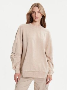 G-Star Raw Bluza Washed 3D D27738-D969 Beżowy Oversize. Brązowe bluzy G-Star Raw, l, bez wzorów, z bawełny, bez kaptura. Za 339,99 zł.