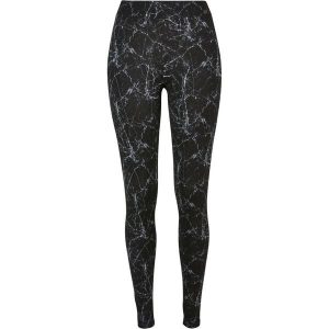 Legginsy damskie Urban Classics Soft AOP GT. Czarne legginsy Urban Classics, bez wzorów. Za 157,50 zł.