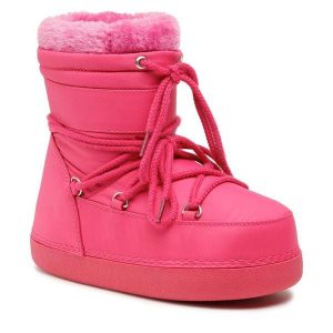 Śniegowce Jenny Fairy. Czerwone buty zimowe Jenny Fairy, bez obcasa, bez zapięcia. Za 199,99 zł.