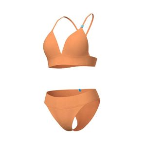 Strój kąpielowy dwuczęściowy damski bikini Arena Essentials. Brązowe bikini Arena, bez wzorów. Za 273,50 zł.