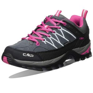 Buty trekkingowe damskie CMP Rigel Low. Czarne buty trekkingowe CMP, z materiału, bez zapięcia. W wyprzedaży za 359,99 zł.