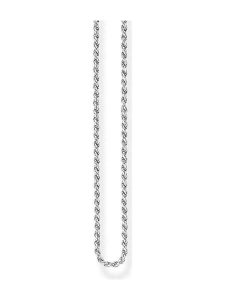 Thomas Sabo Srebrny naszyjnik - dł. 80 cm rozmiar: 40 cm. Szare naszyjniki Thomas Sabo, srebrne. Za 140,95 zł.