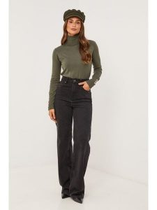 Soft Cashmere Golf w kolorze khaki rozmiar: 38/40. Brązowe golfy Soft Cashmere, bez wzorów, z kaszmiru. Za 123,95 zł.