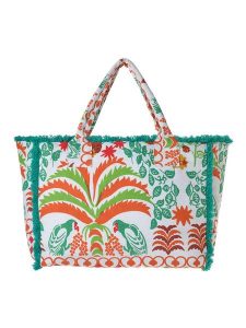 BLE Shopper bag ze wzorem - 42 x 30 x 20 cm rozmiar: onesize. Shopper bag BLE, bez wzorów, z materiału, na ramię, bez dodatków. Za 54,95 zł.