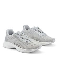 Inselhauptstadt Sneakersy w kolorze szarym rozmiar: 37. Szare trampki Inselhauptstadt, bez wzorów, z materiału, bez zapięcia. Za 110,45 zł.