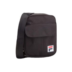 Saszetka na ramię Fila Milan Pusher Bag pojemność 2 L. Czarne nerki i saszetki Fila, bez wzorów. Za 49,99 zł.