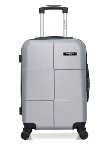 BlueStar Walizka "Miami" w kolorze srebrnym - 35 x 55 x 21 cm rozmiar: onesize. Szare walizki BlueStar, bez wzorów, z materiału. Za 152,99 zł.