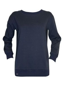 Magic Bodyfashion Bluza w kolorze granatowym rozmiar: L. Niebieskie bluzy MAGIC Bodyfashion, l, bez wzorów, bez kaptura. Za 140,86 zł.