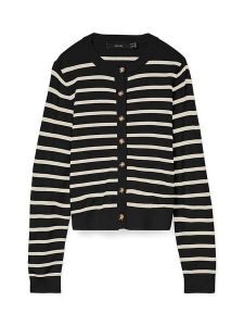 Vero Moda Kardigan w kolorze czarnym rozmiar: L. Czarne kardigany Vero Moda. Za 105,63 zł.