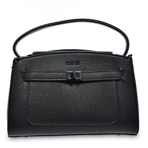 Czarny Kuferek Big Star Elegancka Torebka Damska. Czarne kuferki Big Star, bez wzorów, z materiału, bez dodatków. Za 179,00 zł.