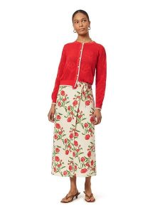 Scotch & Soda Spódnica w kolorze beżowo-czerwonym rozmiar: M. Brązowe spódnice Scotch & Soda, m, bez wzorów, midi. Za 186,95 zł.