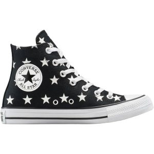 Buty sportowe Converse Chuck Taylor All Star. Czarne trampki Converse, bez wzorów, bez zapięcia. Za 490,00 zł.