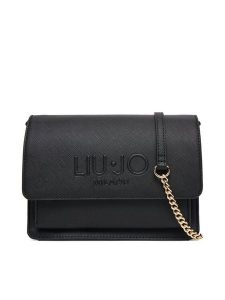 Liu Jo Torebka Ecs M Crossbody AF5152 E0087 Czarny. Czarne torebki wieczorowe Liu Jo, bez wzorów, ze skóry, bez dodatków. Za 579,99 zł.