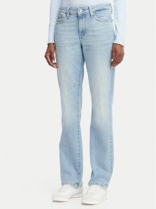 Tommy Jeans Jeansy Lucy DW0DW23156 Niebieski jasny Slim Fit. Niebieskie jeansy Tommy Jeans, bez wzorów, z bawełny. Za 409,99 zł.