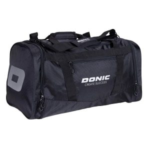 Torba sportowa Donic Vexel. Czarne torby podróżne i sportowe DONIC, bez wzorów, z materiału, duże. Za 294,00 zł.