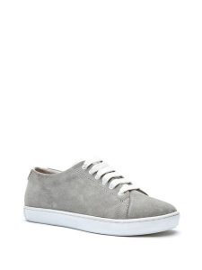 Comfortfusse Skórzane sneakersy w kolorze szarym rozmiar: 40. Szare trampki Comfortfüße, bez wzorów, ze skóry, bez zapięcia. Za 298,67 zł.