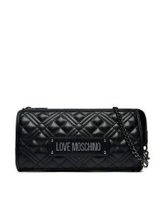 LOVE MOSCHINO Torebka JC4011PP1LLA000A Czarny. Czarne torebki klasyczne LOVE MOSCHINO, bez wzorów, ze skóry, bez dodatków. Za 479,99 zł.