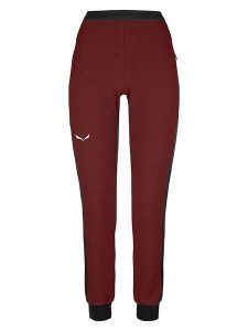 Salewa Spodnie sportowe "Lavaredo Hemp" w kolorze bordowo-czarnym rozmiar: 40. Czerwone spodnie dresowe Salewa, bez wzorów. Za 211,31 zł.