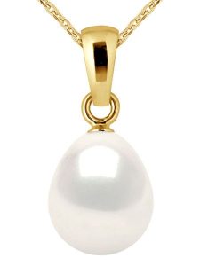 Pearline Złota zawieszka z perłą rozmiar: onesize. Białe zawieszki Pearline, z perłą, srebrne. Za 334,23 zł.