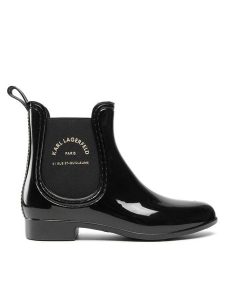 KARL LAGERFELD Kalosze KL94770 Czarny. Czarne kalosze KARL LAGERFELD, bez wzorów, z tworzywa sztucznego. Za 339,99 zł.