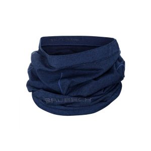 Komin trekkingowy z wełną merino unisex Brubeck. Czarne szaliki Brubeck, bez wzorów, z elastanu. Za 83,00 zł.