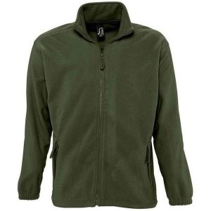 Bluza Polarowa Unisex Dla Dorosłych North. Zielone kurtki SOL'S, na zimę, s, bez wzorów, z polaru, bez kaptura. Za 130,99 zł.