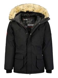 Canadian Peak Parka "Claudeak" w kolorze czarnym rozmiar: S. Czarne płaszcze Canadian Peak, s, bez wzorów, bez kaptura. Za 259,74 zł.