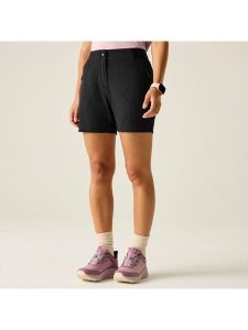 Dare 2b Szorty funkcyjne "Torrek" w kolorze granatowym rozmiar: 38. Niebieskie spodenki sportowe Dare 2b, s, bez wzorów, z materiału, z podwyższonym stanem, outdoorowe. Za 128,55 zł.