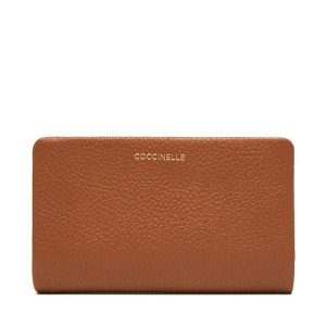 Portfel Coccinelle. Brązowe portfele Coccinelle, bez wzorów. Za 379,99 zł.