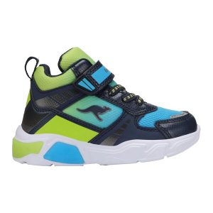 Buty juniorskie KangaROOS K-SLB Clave Mid EV. Czarne buty trekkingowe KangaROOS, bez zapięcia. Za 169,99 zł.