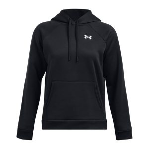 Bluza z kapturem damska Under Armour Armour Fleece Hoodie. Czarne bluzy Under Armour, xs, bez wzorów, z kapturem. Za 203,99 zł.