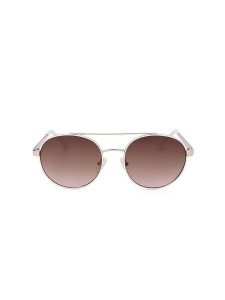 Guess Damskie okulary przeciwsłoneczne w kolorze złoto-jasnobrązowym rozmiar: 53. Brązowe okulary przeciwsłoneczne Guess. Za 179,95 zł.