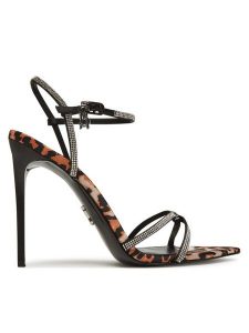 Steve Madden Sandały Stellina-L SM11003660 Brązowy. Brązowe sandały Steve Madden, bez wzorów, z materiału, bez obcasa, na szpilce, bez zapięcia. Za 359,99 zł.