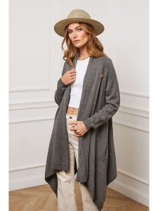 Joséfine Kardigan "Ebina" w kolorze khaki rozmiar: S. Brązowe kardigany Joséfine, z kaszmiru. Za 175,83 zł.