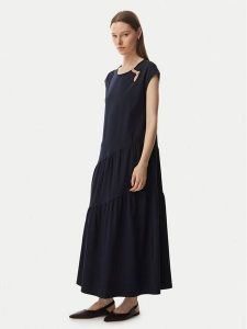 Liu Jo Sport Sukienka codzienna TA6237 J3855 Granatowy Relaxed Fit. Niebieskie sukienki Liu Jo Sport, na co dzień, l, bez wzorów, z bawełny, sportowe, bez kołnierzyka, bez ramiączek, proste. Za 599,99 zł.