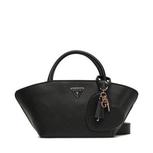 Torebka Guess. Czarne torebki klasyczne Guess, z aplikacjami, bez dodatków. Za 419,99 zł.