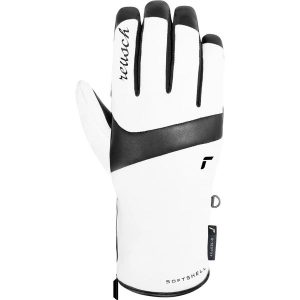 Rękawice narciarskie Reusch Madison R-Tex® XT. Białe rękawiczki REUSCH, bez wzorów. Za 360,00 zł.