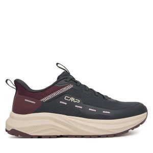 Buty do biegania CMP. Niebieskie buty sportowe CMP, bez wzorów, bez zapięcia, do biegania. Za 369,99 zł.