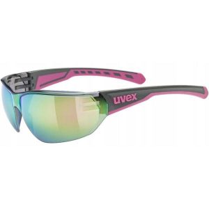 Okulary rowerowe dla dorosłych Uvex EQUATE. Czerwone okulary przeciwsłoneczne UVEX. Za 92,18 zł.