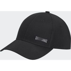 Czapka z daszkiem ADIDAS. Czarne czapki ADIDAS, bez wzorów, z tkaniny, sportowe. Za 79,99 zł.