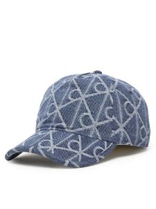 Calvin Klein Czapka z daszkiem LV04F5069G Niebieski. Niebieskie czapki Calvin Klein, bez wzorów, z bawełny. Za 142,99 zł.
