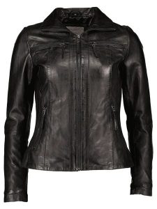 7eleven Skórzana kurtka w kolorze czarnym rozmiar: 44. Czarne kurtki 7eleven, bez wzorów, ze skóry, bez kaptura. Za 434,99 zł.