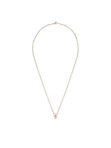Daniel Wellington Naszyjnik Emalie DW00400153 Różowe złocenie. Czerwone naszyjniki Daniel Wellington, metalowe. Za 339,99 zł.