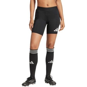 Spodenki krótkie bramkarskie damskie adidas Squadra 25 Padded. Czarne szorty ADIDAS, bez wzorów, z elastanu, sportowe. Za 121,99 zł.