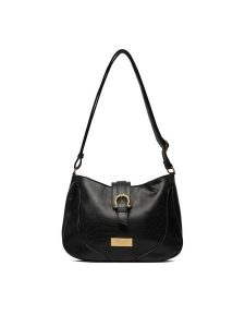 Monnari Torebka BAG5580 Czarny. Czarne listonoszki Monnari, bez wzorów, ze skóry, bez dodatków. Za 99,99 zł.