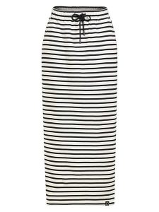 Sublevel Spódnica w kolorze kremowo-czarnym rozmiar: S. Brązowe spódnice Sublevel, s, bez wzorów, z bawełny, maxi. Za 69,99 zł.