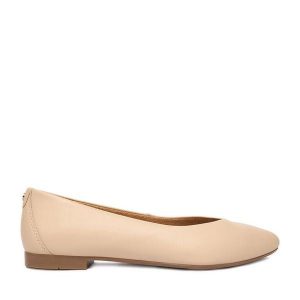 Baleriny Lasocki. Brązowe balerinki Lasocki, bez wzorów, bez obcasa, bez zapięcia. Za 149,99 zł.