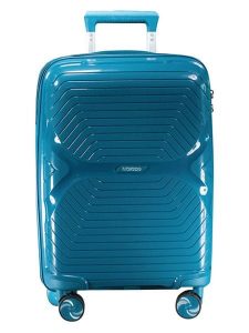 Geographical Norway Walizka "Silkovette" w kolorze niebieskim - 34 x 53 x 21 cm rozmiar: onesize. Niebieskie walizki Geographical Norway, bez wzorów, z materiału. Za 130,99 zł.