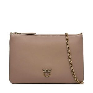 Torebka PINKO. Brązowe torebki klasyczne Pinko, bez wzorów, bez dodatków. Za 579,99 zł.